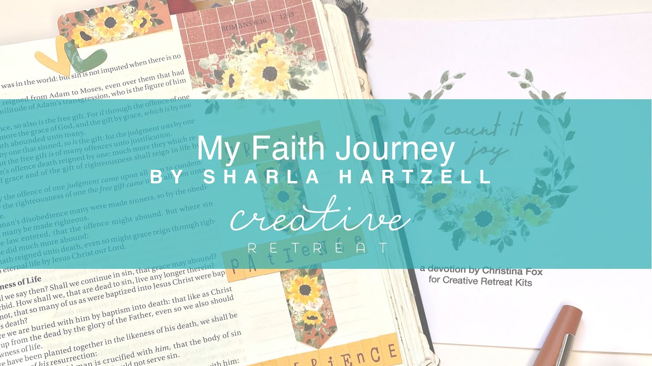My Faith Journey | Bible Journaling with Sharla