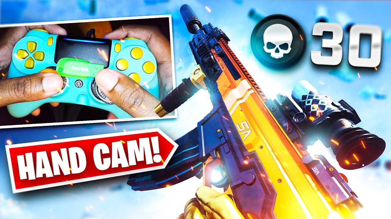 HOW TO PLAY WITH A SCUF CONTROLLER / BEST SEASON 5 KILO LOADOUT FOR WARZONE (HANDCAM GAMEPLAY)