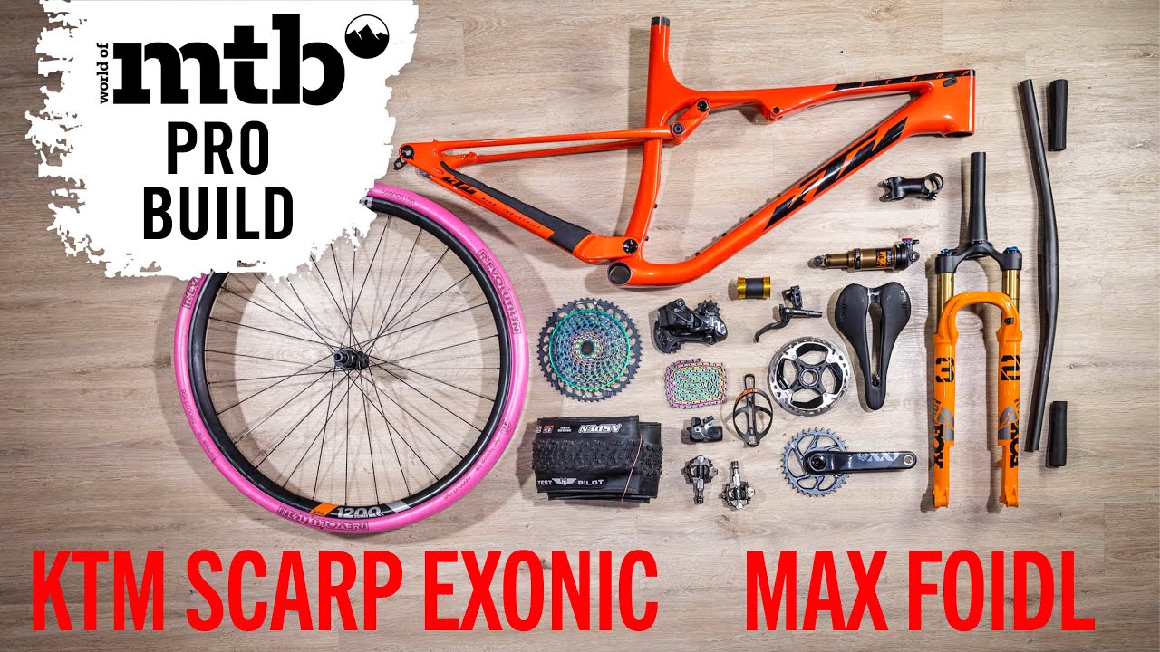 KTM Scarp Exonic I Carbon Cross Country Pro Bike Build I Max Foidl KTM Factory MTB Team 29