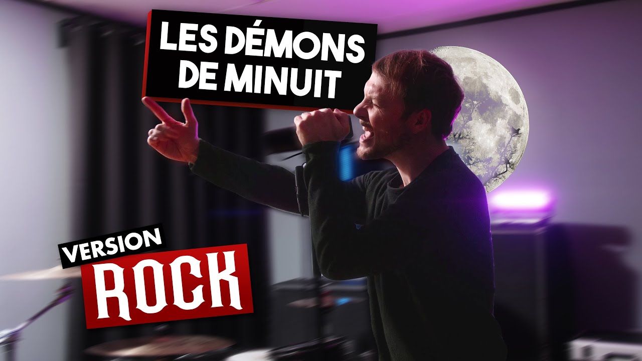 LES DÉMONS DE MINUIT (Version ROCK par Romain Ughetto) Images - ANNÉES 80 - ROCK