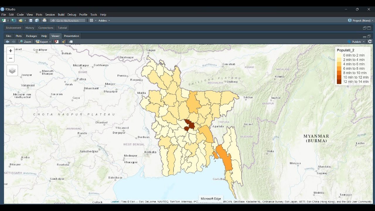 How to make an interactive map in R