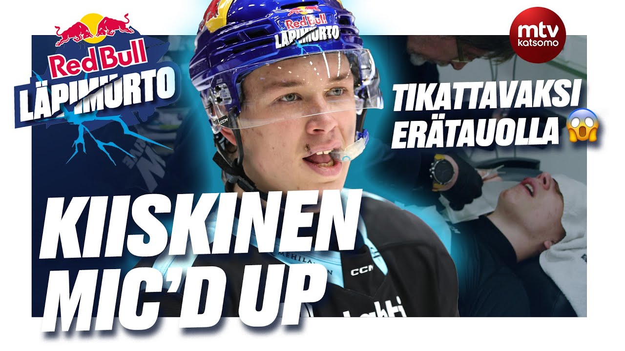 Jesse Kiiskinen MIKITETTYNÄ kotipelissä 🎤 Red Bull Läpimurto