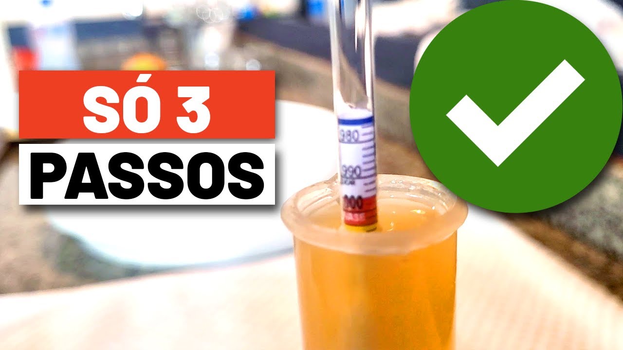 Como medir densidade - Guia prático como usar densímetro | Densidad con un densimetro | FAZ CERVEJA
