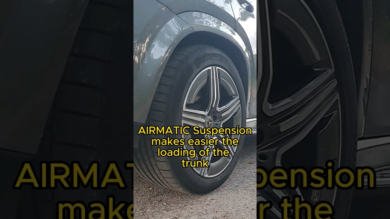 AIRMATIC Rules!!! Nice feature in the Mercedes GLE... #mercedes