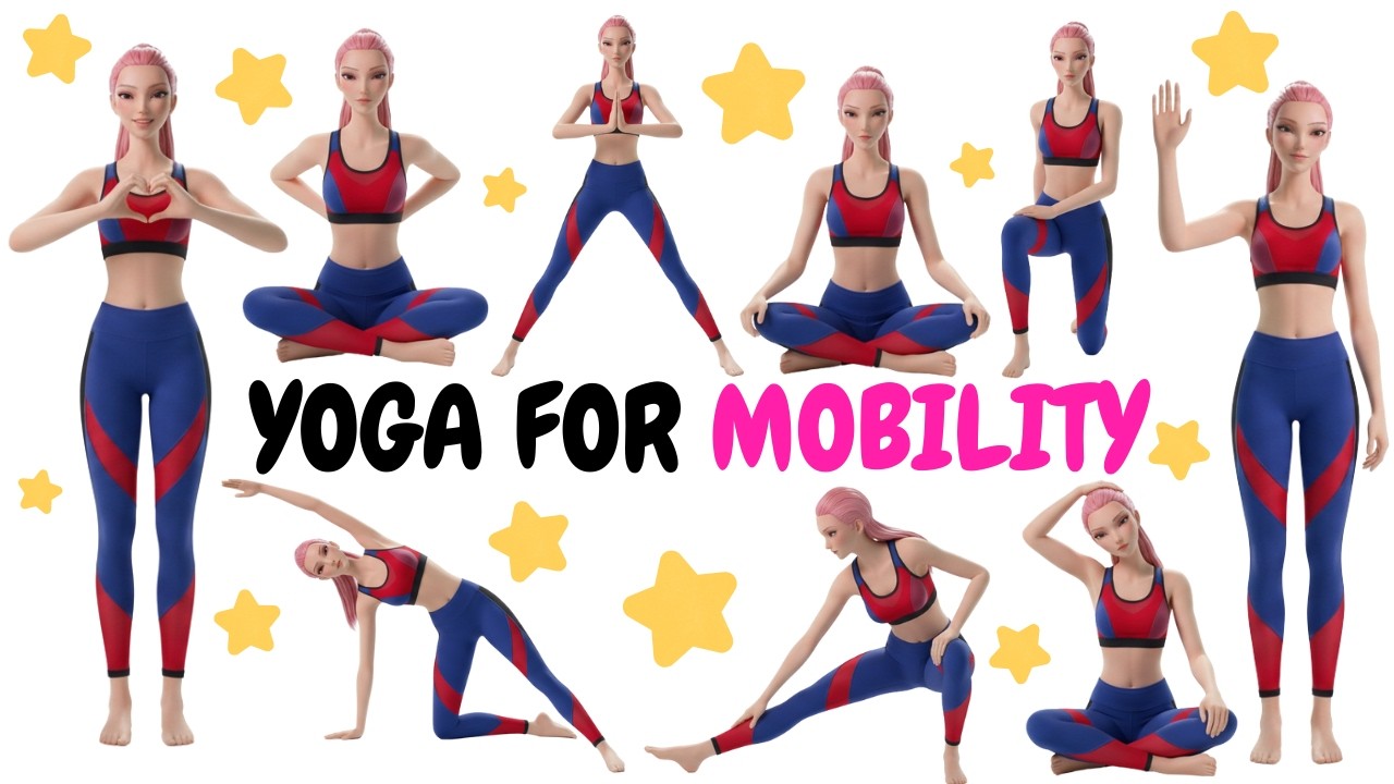Yoga for Flexibility with Mira | Yoga for Children | Yoga for Health | Kpop Demon Hunter Yoga