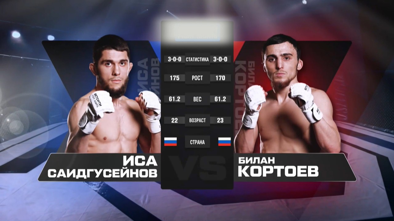 Иса Саидгусейнов vs. Билан Кортоев / БЕТСИТИ FIGHT NIGHTS 133