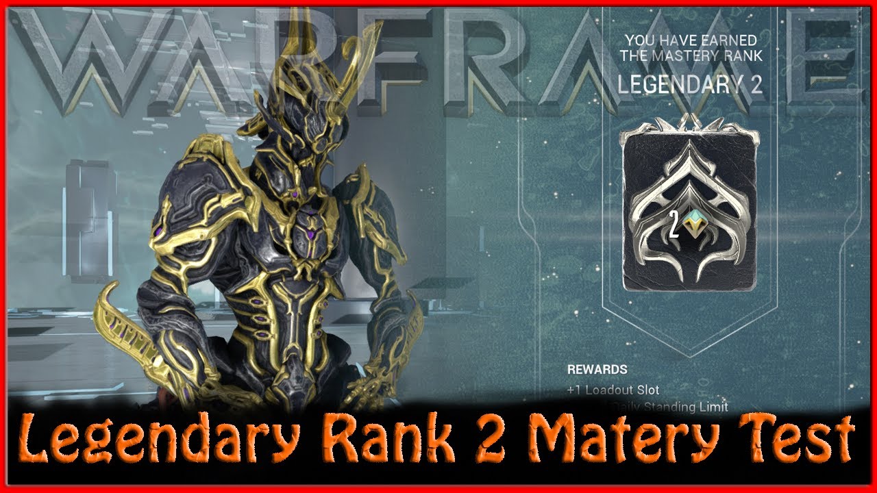 Warframe &mdash; Тест мастерства Легендарного ранга 2
