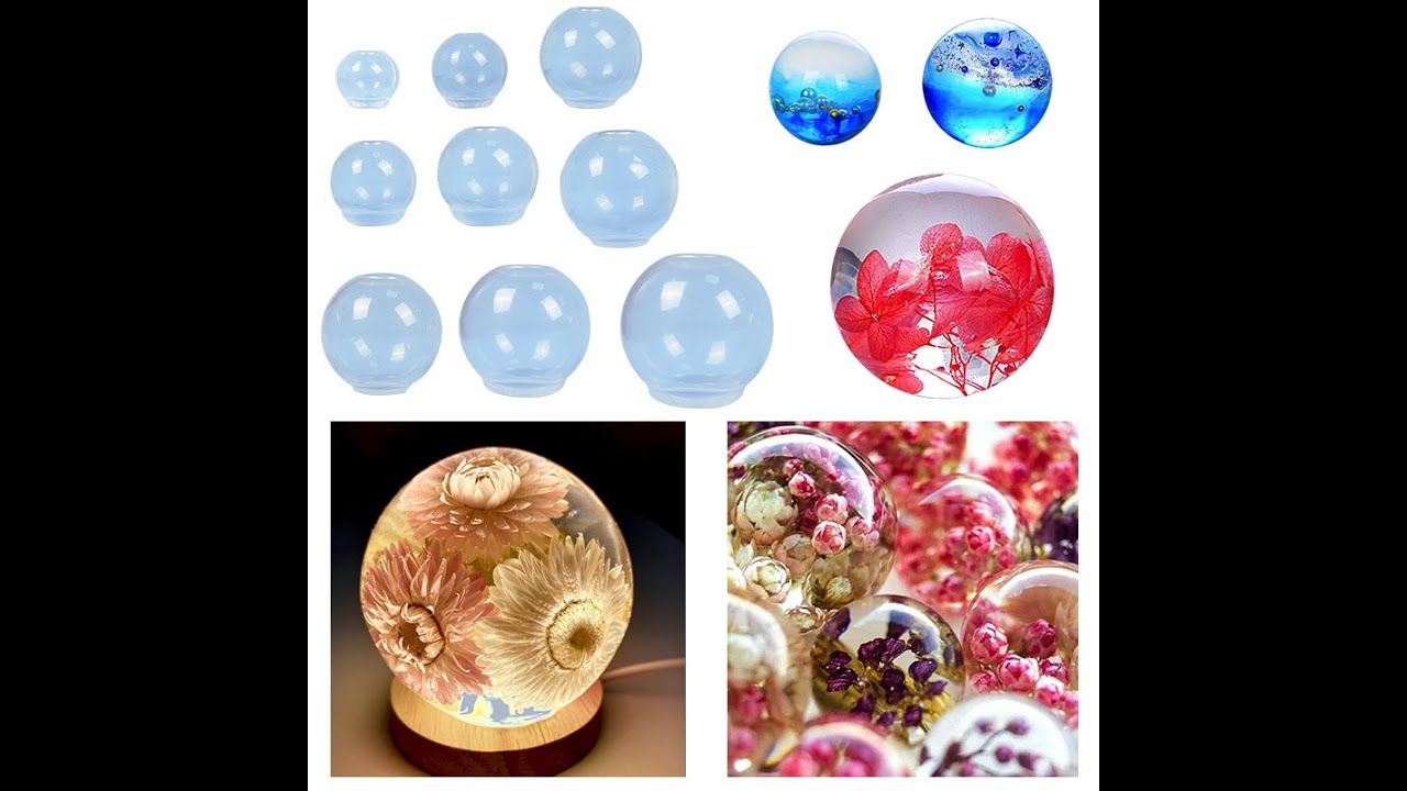 Caratte High Transparent Silicone Sphere Mold