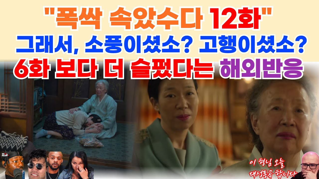 [해외반응] 폭싹 속았수다 12화 역대급 6화보다 더 슬펐다는 해외반응 When Life Gives You Tangerines Ep 12