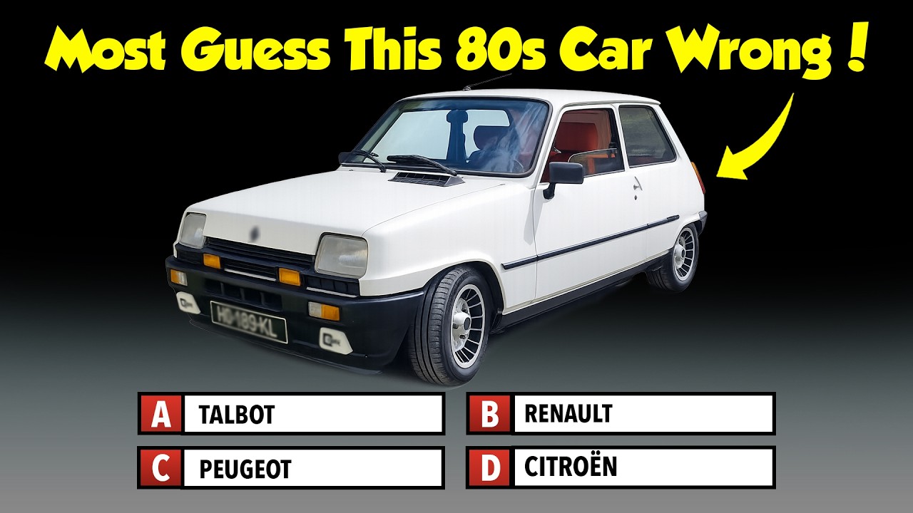 20 самых продаваемых французских автомобилей 1980-х годов | Сможете ли вы угадать все 20 автомоби...