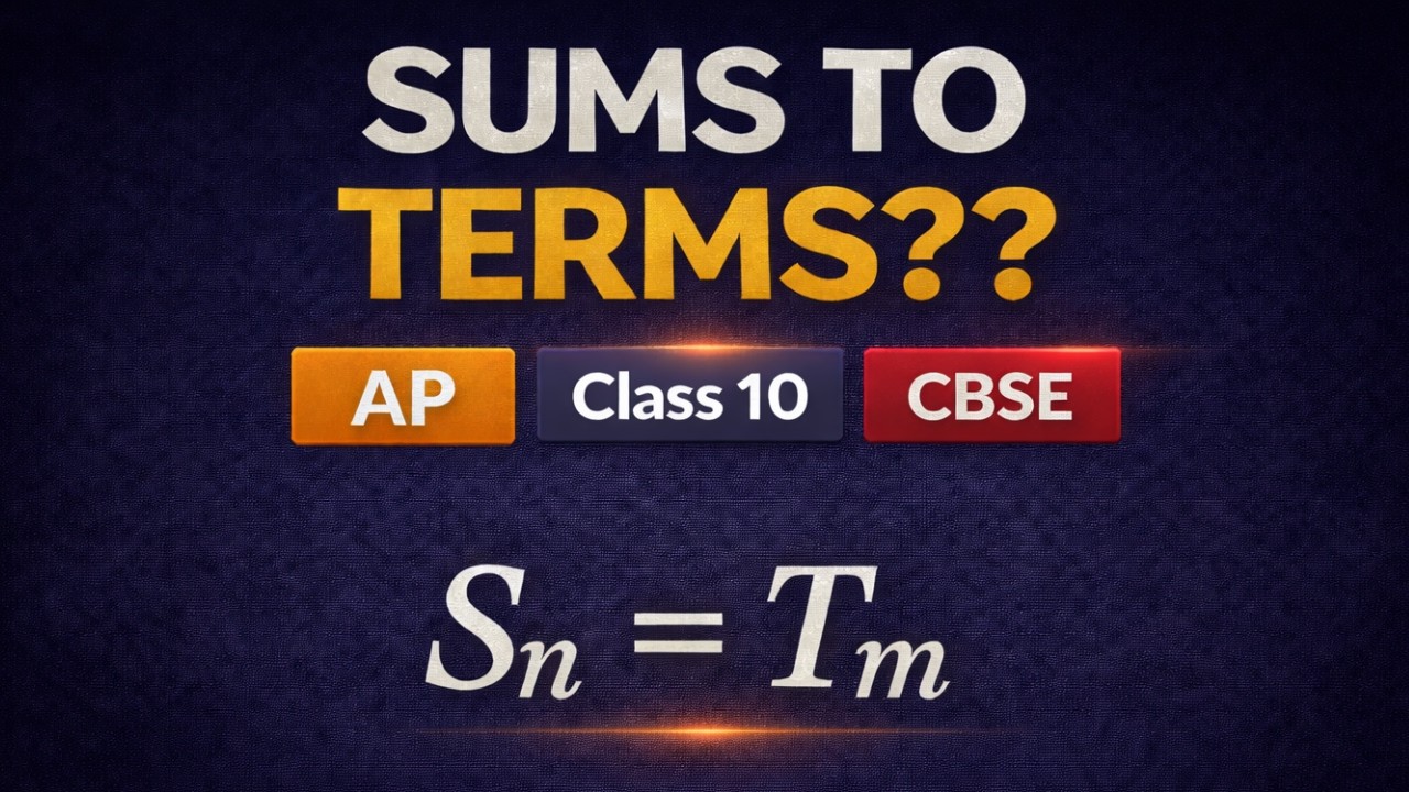 A Question That Truly Tests Your Basics | AP | Class 10