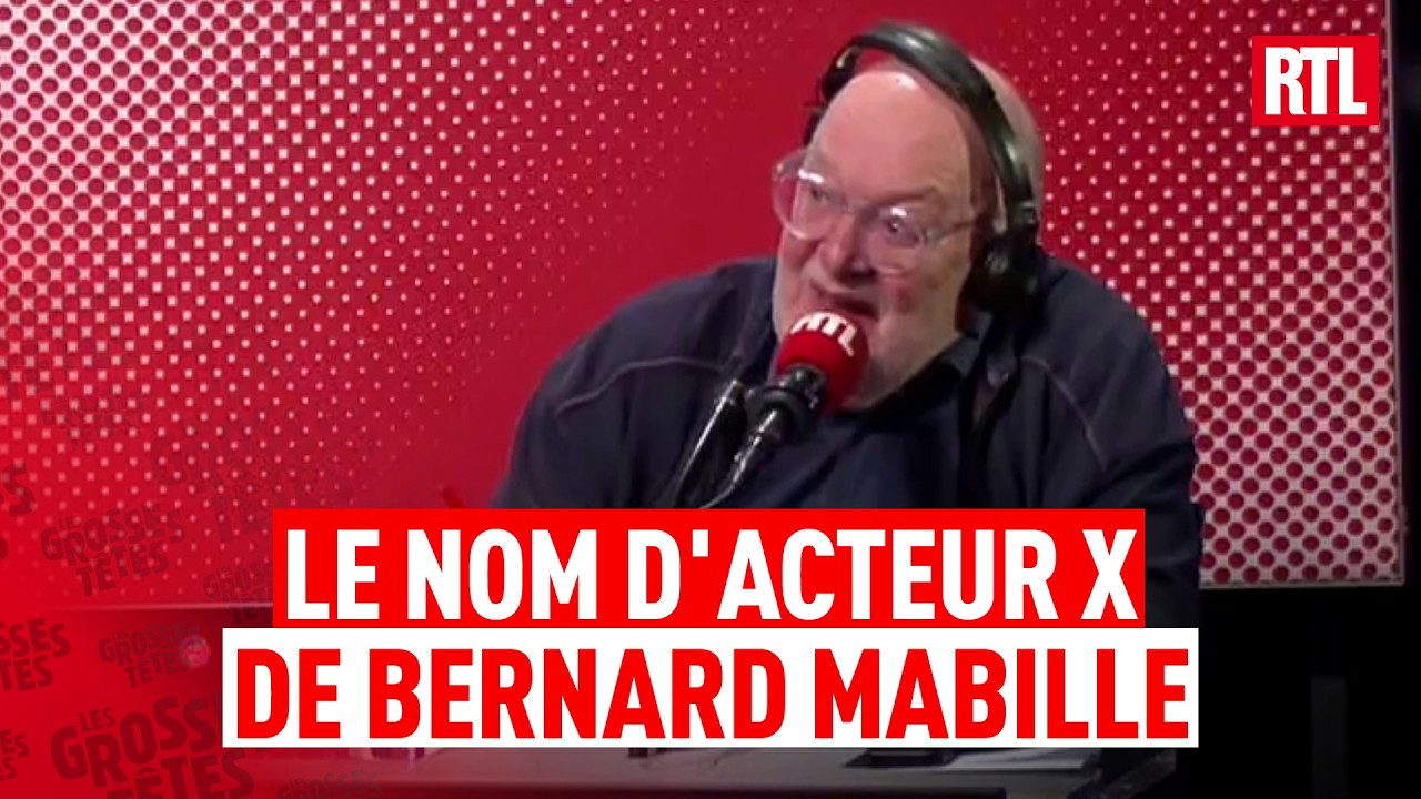 Quel nom d'acteur X auraient choisi les Grosses T&ecirc;tes ?