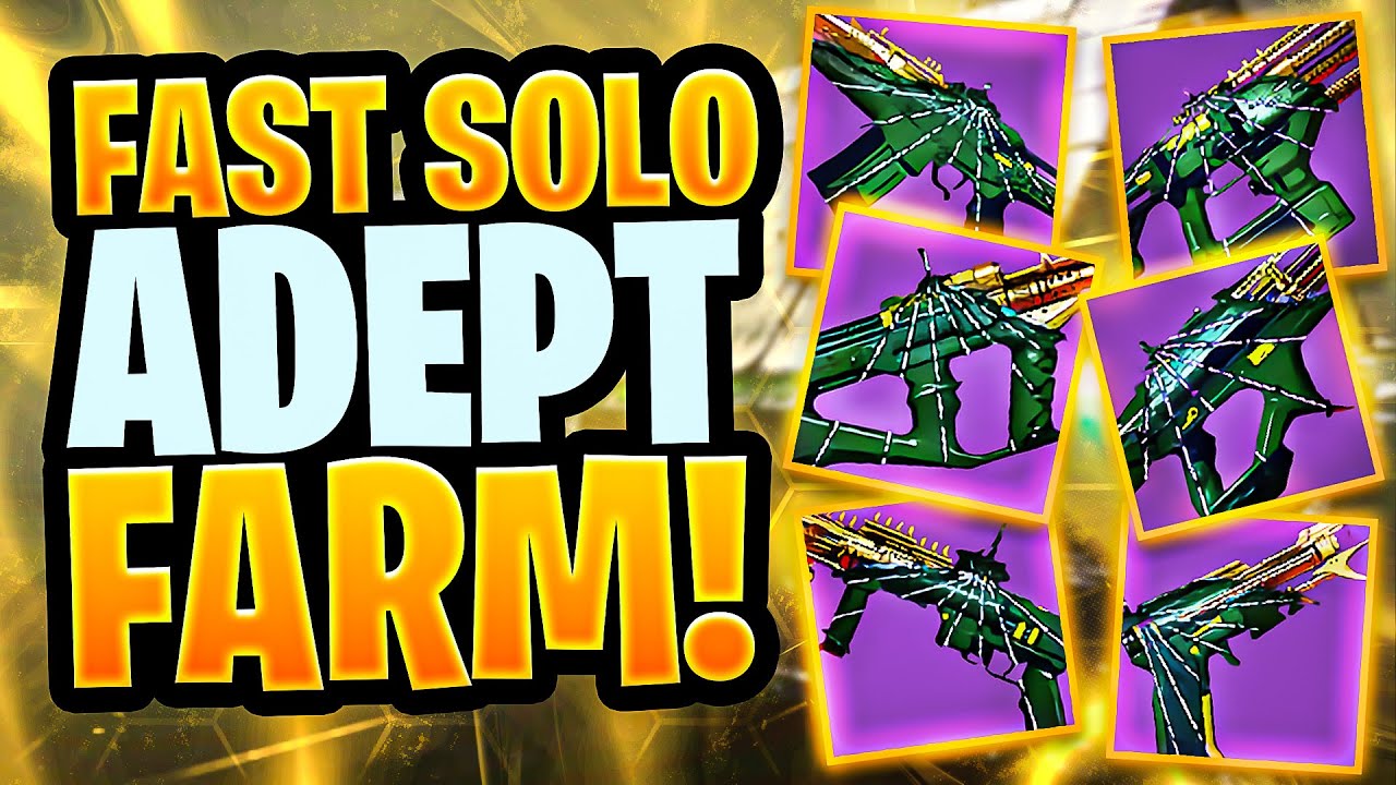 How To SOLO Farm Adept Nether Weapons FAST & EASY!