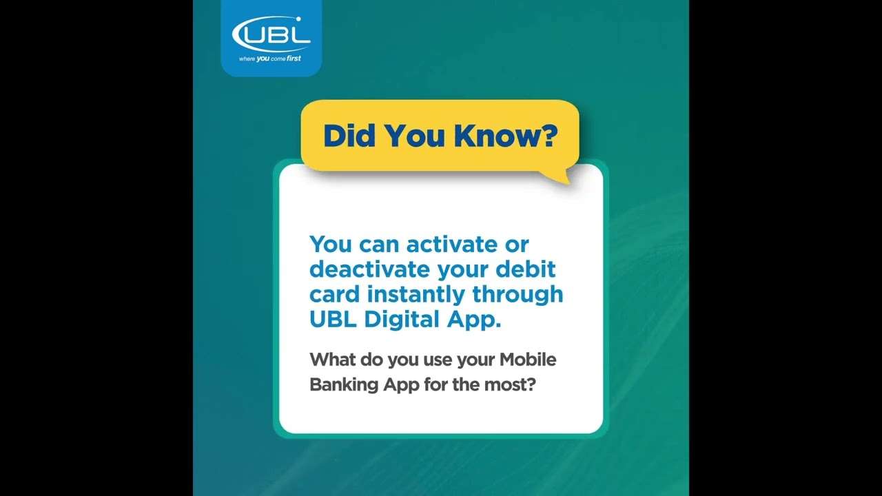UBL I Digital APP