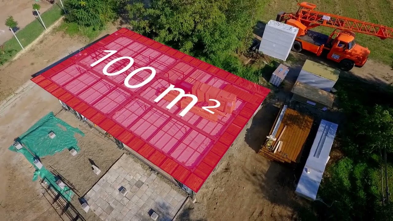Lapos tetőszerkezet EGGER OSB lapokkal