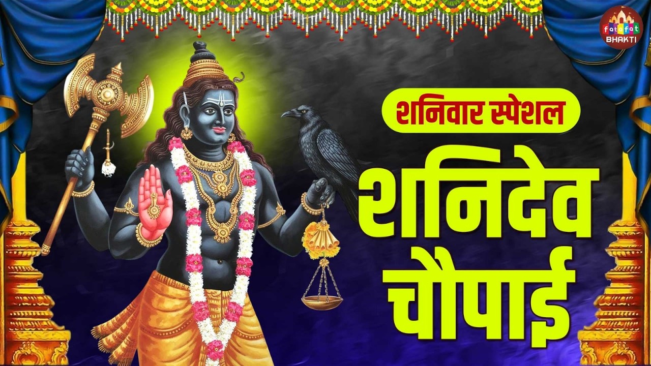 Sanidev Chopai | शनि देव चौपाई | Shani Dev Bhakti Chopai Hindi | Nonstop Shani Dev Chaupai