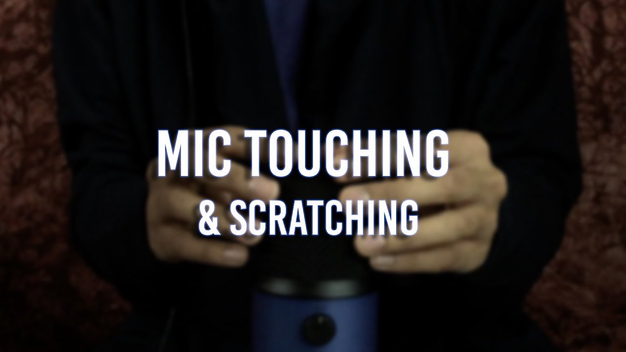 INTENSE ASMR MIC TOUCHING NO COVER | BLUE YETI | NO TALKING