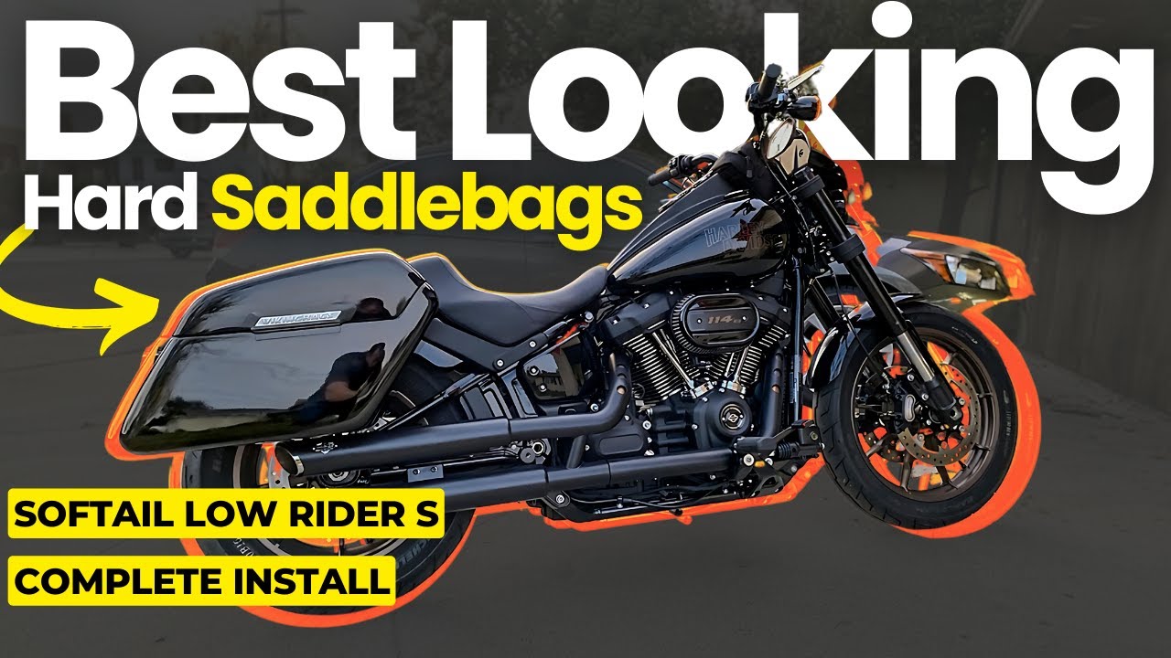 Лучшие кофры Harley Davidson для M8 Softails! | Полная установка на Low Rider S