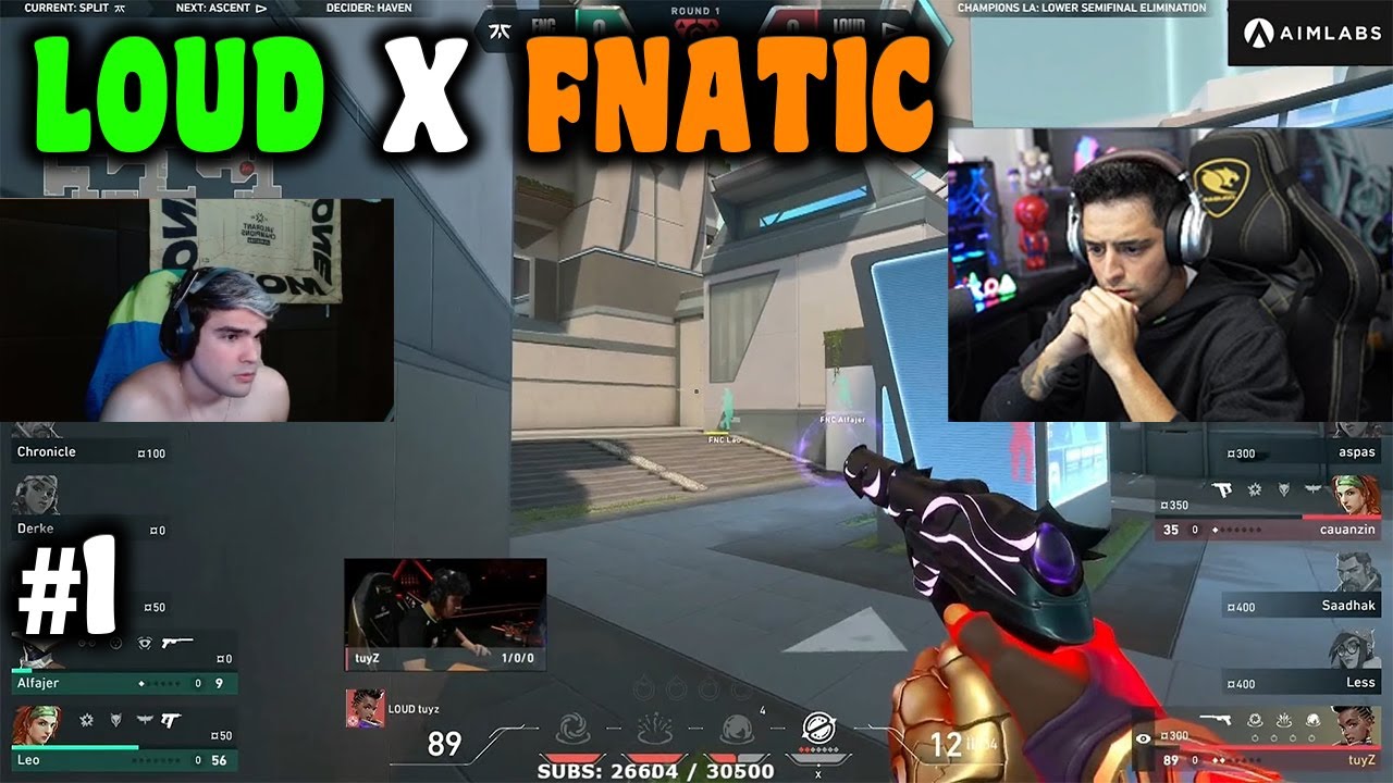 REAÇÃO DO CORINGA: LOUD X FNATIC VALORANT Champions 2023