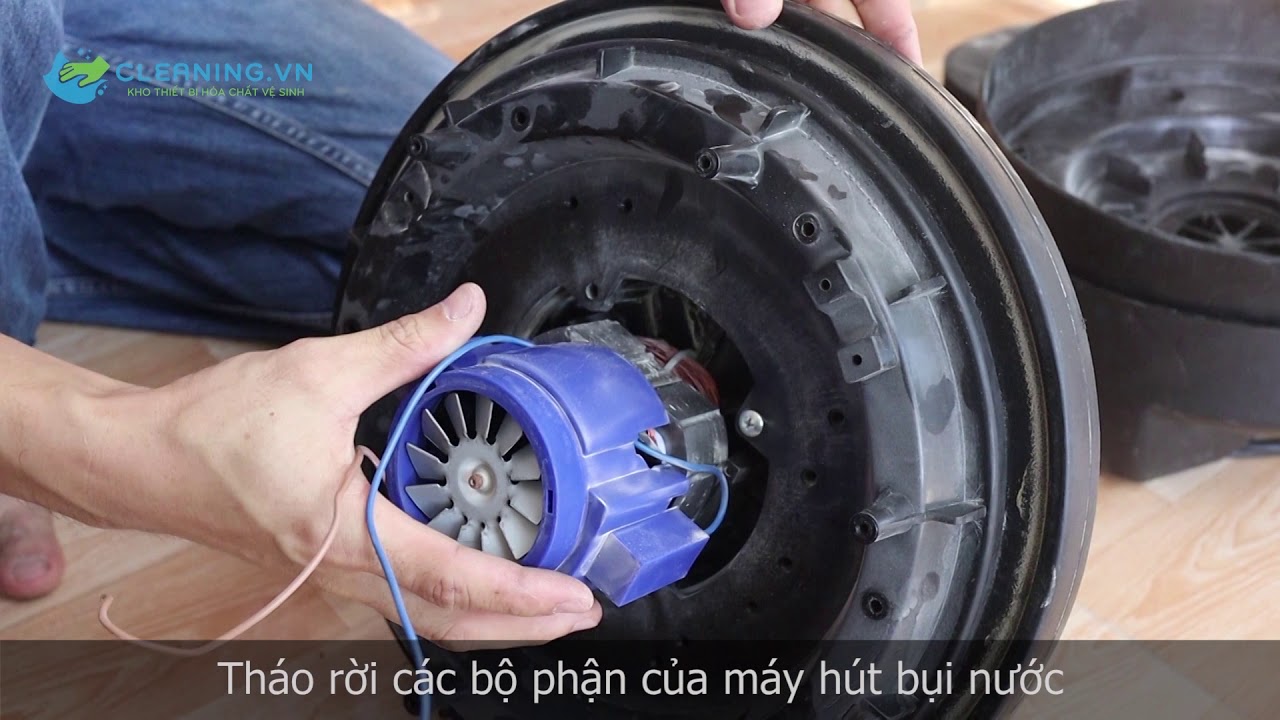 Hướng dẫn chi tiết vệ sinh, bảo trì, bảo dưỡng máy hút bụi nước công nghiệp