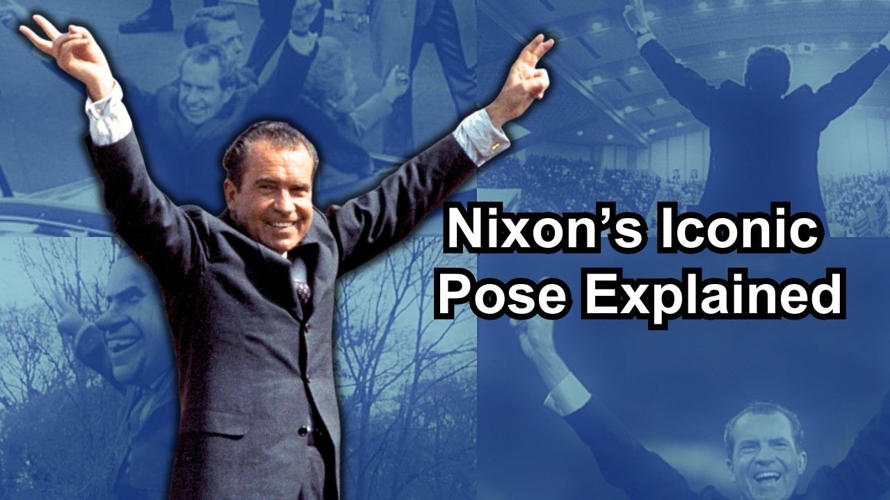 What Did Richard Nixon's V-Sign Pose Mean?
