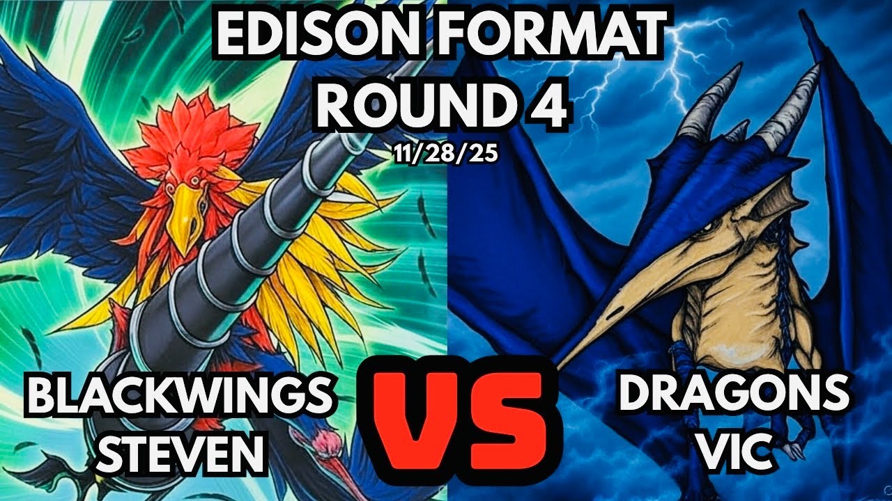 Blackwings против Dragons: матч в формате Эдисона! Раунд 4