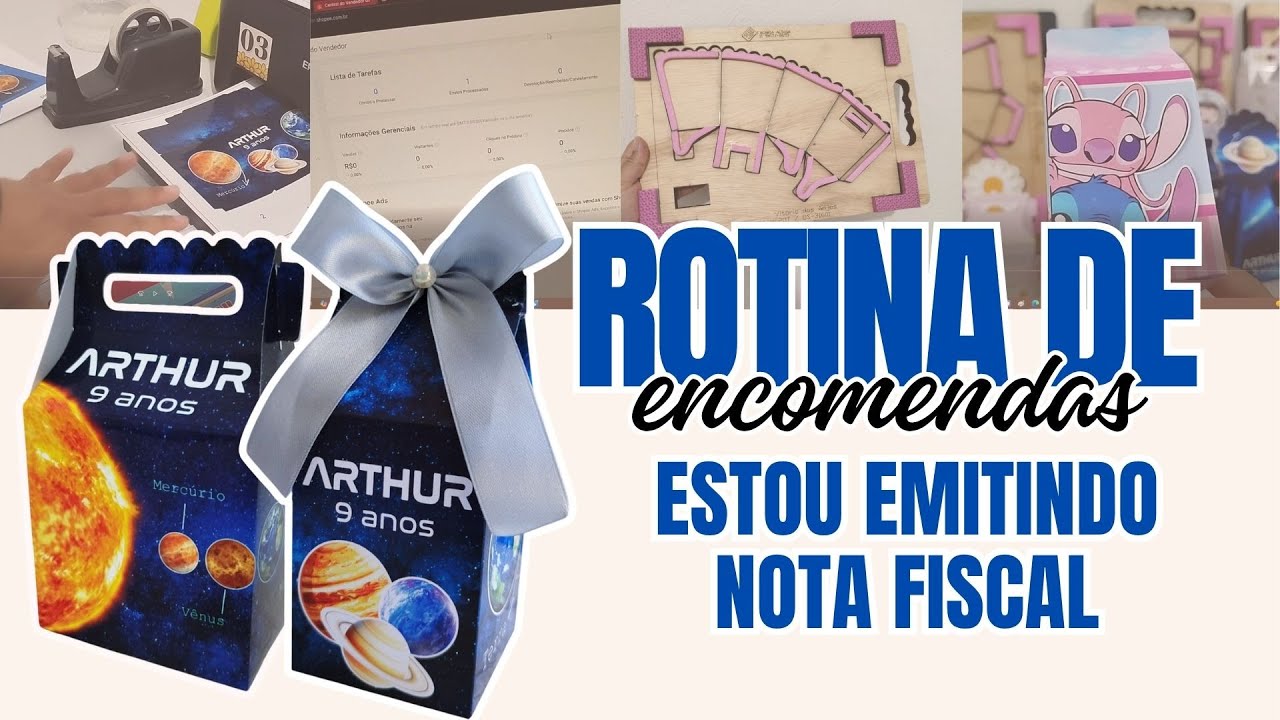 Papelaria Personalizada🌻 Agora sou Shopee Xpress! Estou emitindo nota fiscal 📌