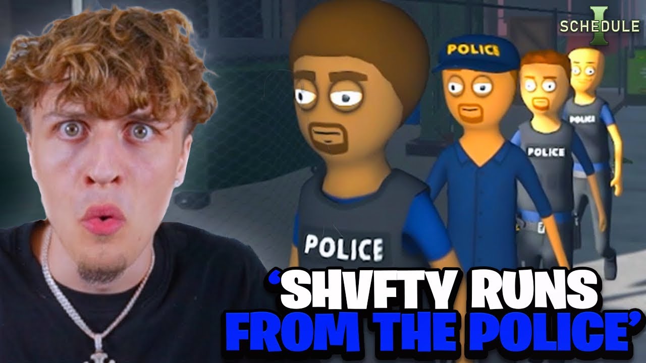 Shvfty Runs From The Police On Schedule 1.. (HILARIOUS)