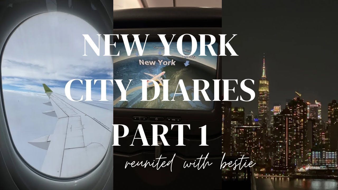 NEW YORK CITY DIARIES PART 1, packing, reunion with the bestie, meeting the boss, TIME SQUARE 🇺🇸