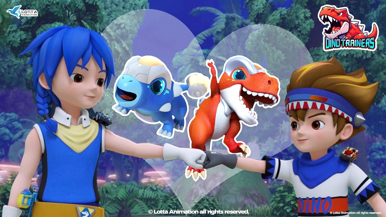 [DinoTrainers]💖Happy Friendship Day💖 My Friend T-Rex | Dinosaurs for Kids | Adventure Cartoon | Toys