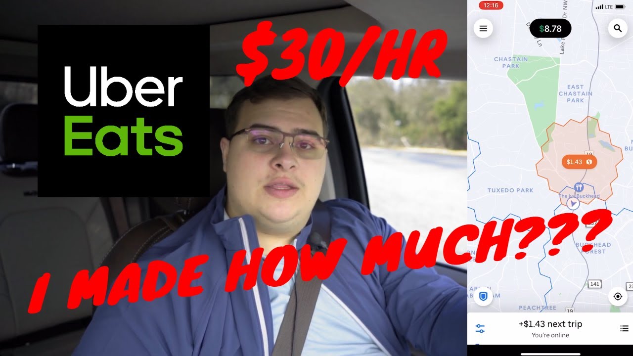 Do UberEats Full Time - INSANE EARNINGS