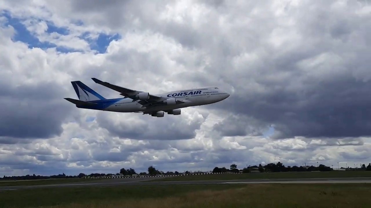 Boeing 747-400 Corsair, last flight. Go to england for dismantling. Bye my old friend.