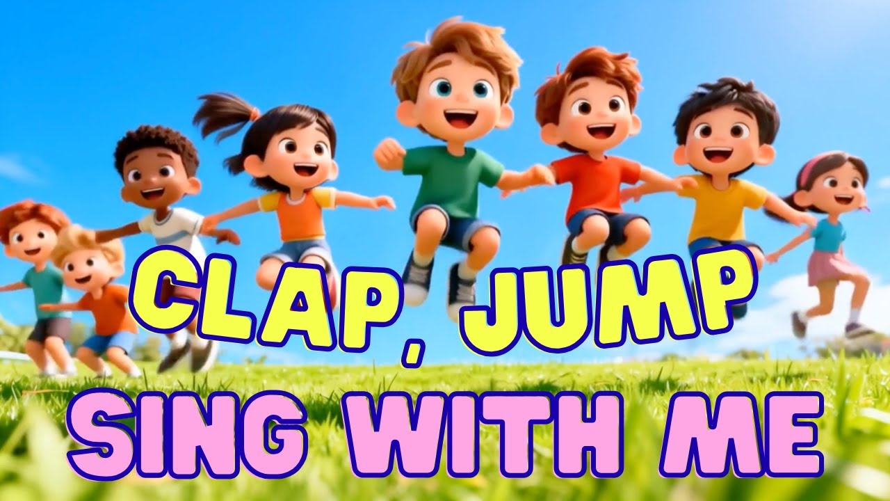 Clap, Jump, and Sing With Me!” 👏🕺🎶  Action Song for Kids  Okoye Kids Club