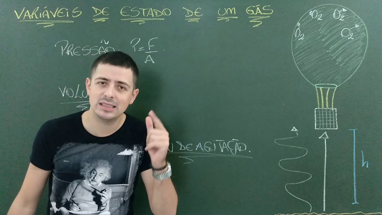 Variáveis de estado de um gás