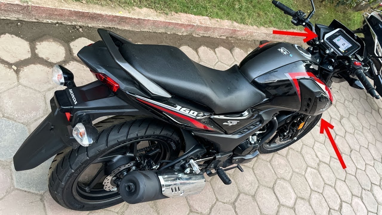 Обзор TFT-дисплея Honda SP 160 2025 года &mdash; цена и все цвета | Характеристики | Пробег