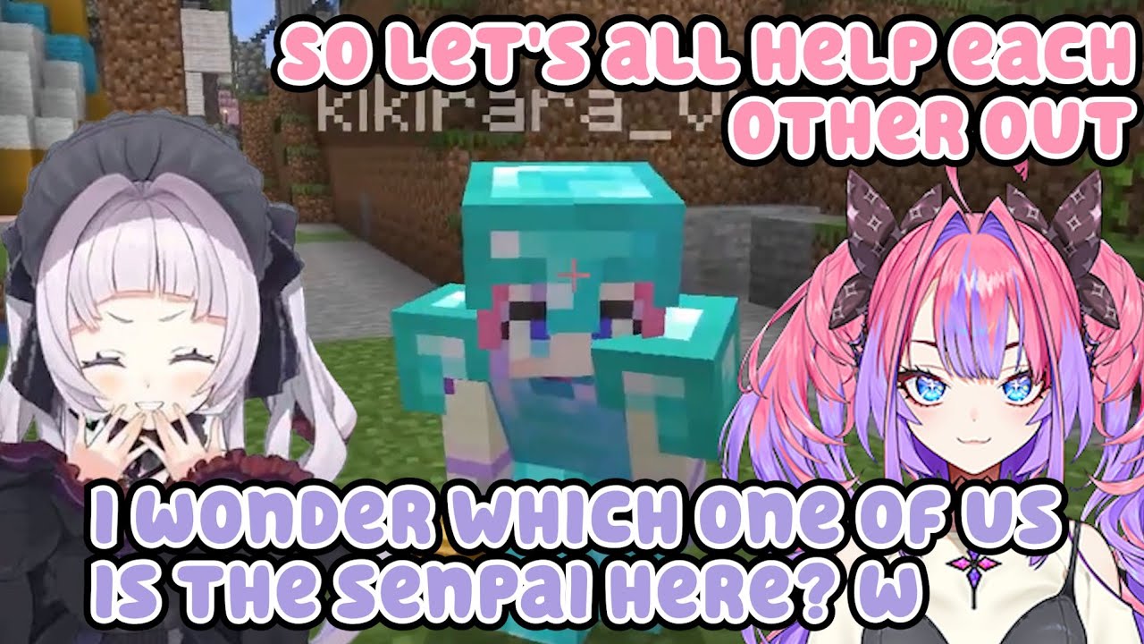 Shion Meets Vivi for the First Time, Confused About the Who is the Senpai【Hololive Clip Eng Sub】