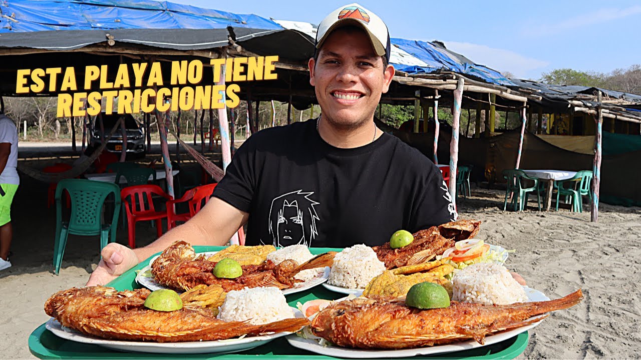 ¿Cuanto cuesta comer en una PLAYA de CARTAGENA? 🏝 Playa de Manzanillo