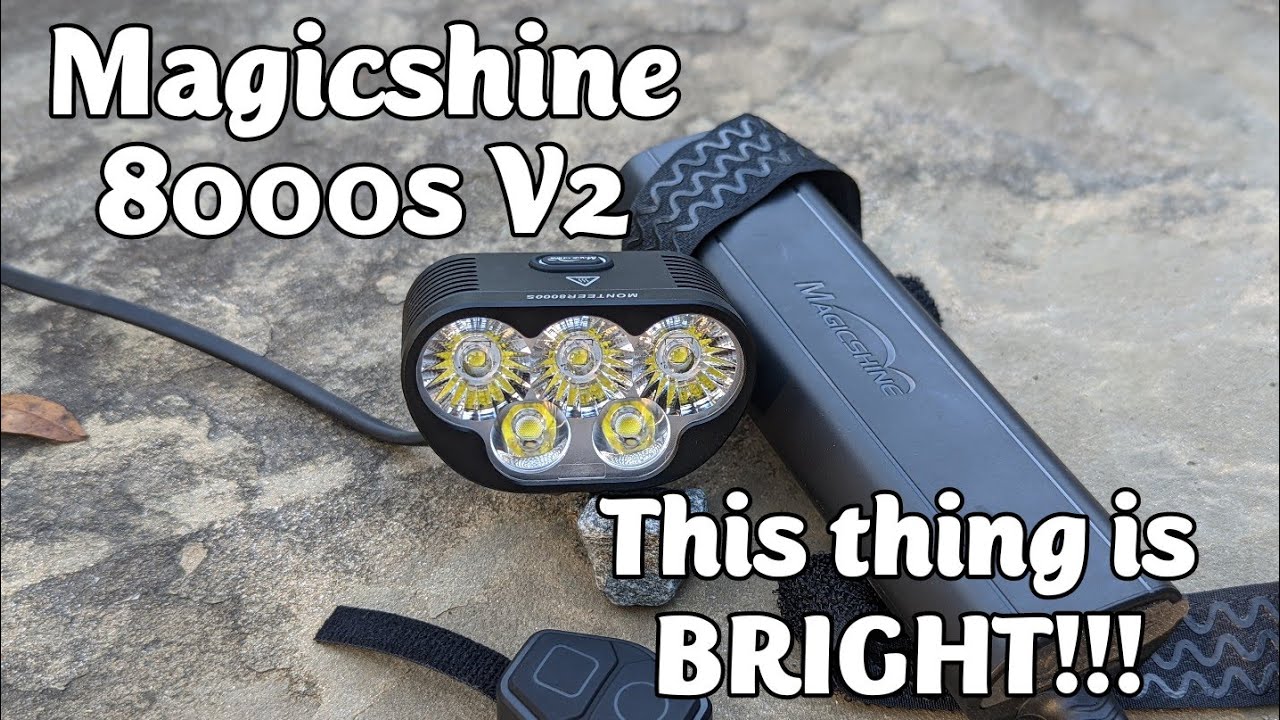 Велосипедный фонарь Magicshine MONTEER 8000S V2.0 — новый уровень яркости!
