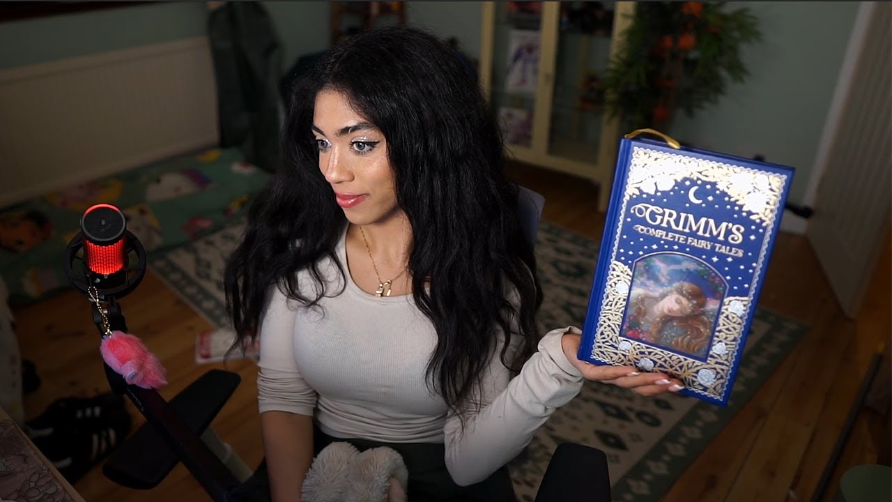 Reading you a creepy bedtime story *soft spoken asmr*