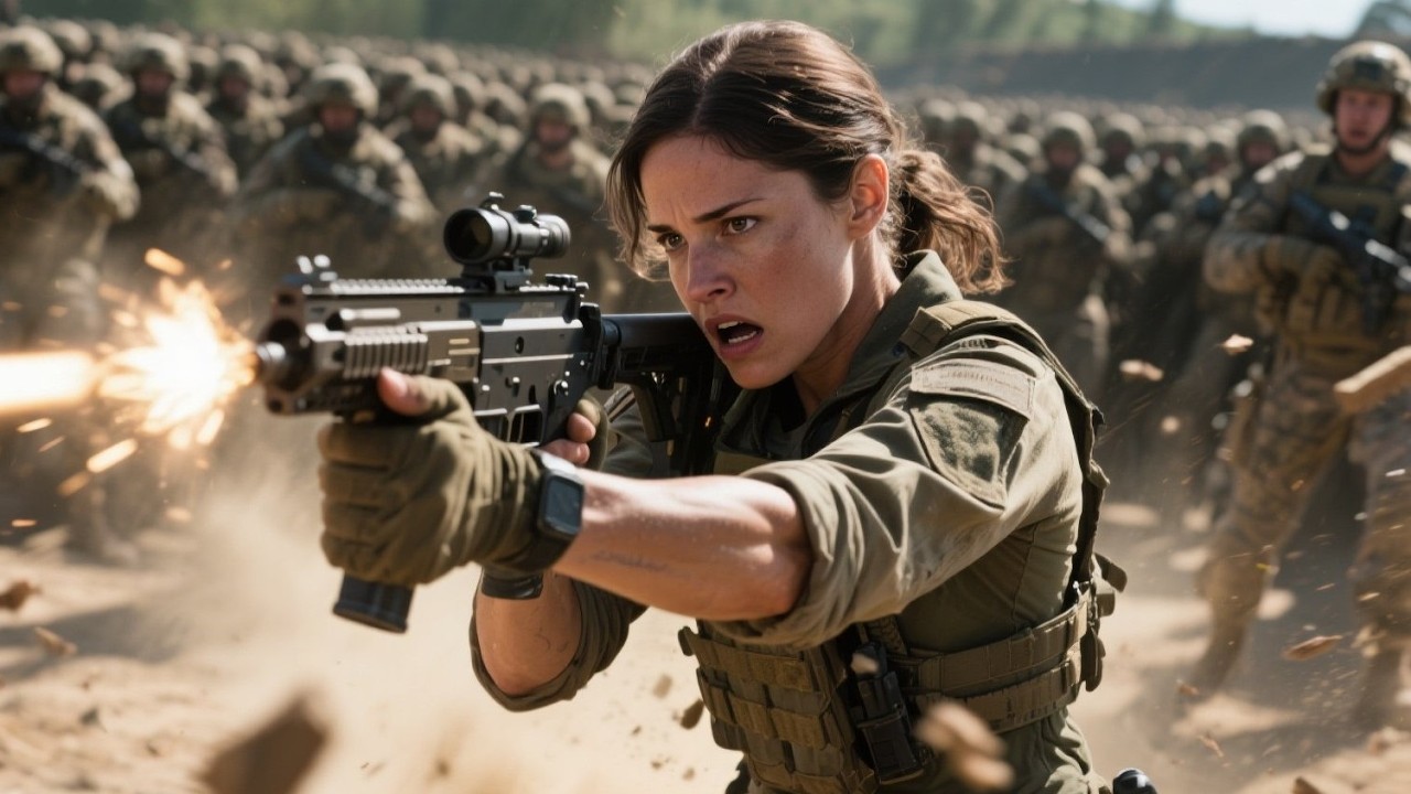 Remember, I’m a Navy SEAL!” — He Struck Her, She Took Him Down Instantly Before 1,040 Troops |