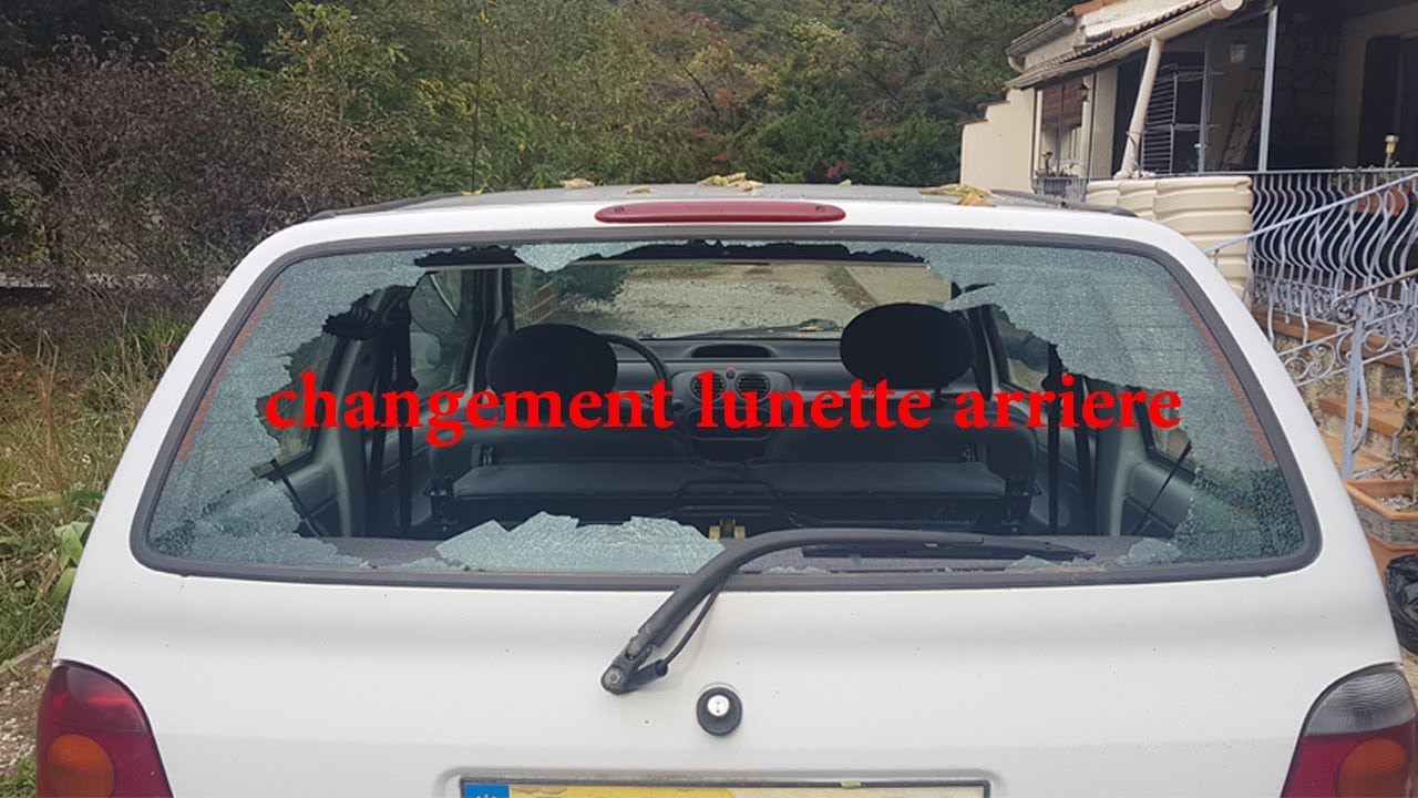 tuto changement lunette arriere renault twingo