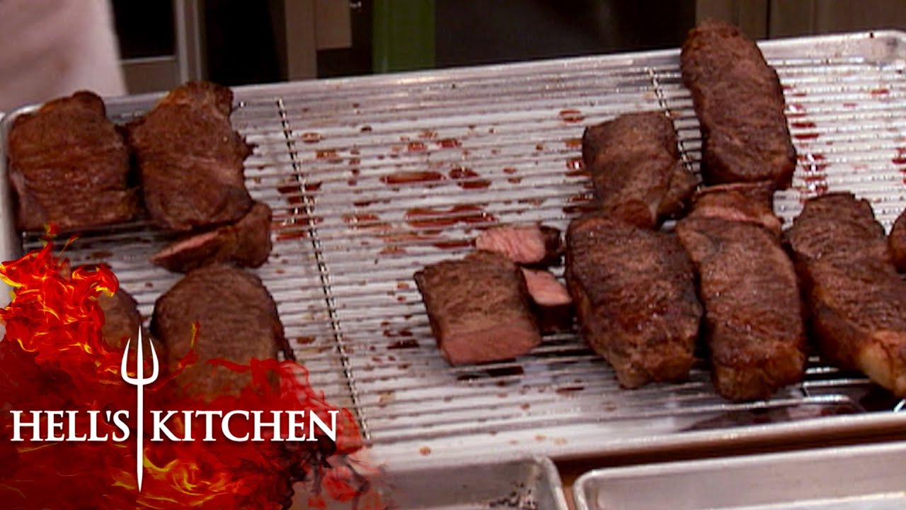 Nedra Struggles To Fix Dan's Overcooked Steaks | Hell's Kitchen