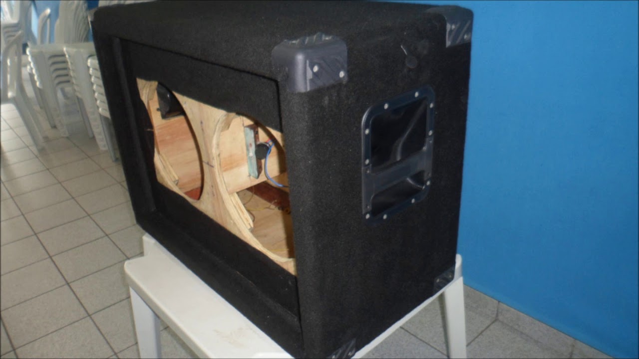 caixa 2x12 guitarra igreja vida e f&eacute;
