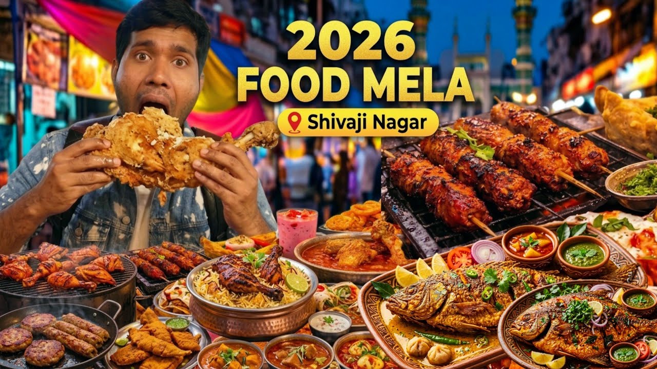 Shivaji Nagar Ramadan Food's Paradise Mela 2026!🌙😱