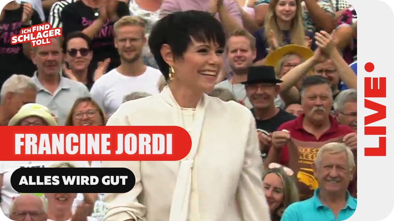 Francine Jordi - Alles wird gut (Live im ZDF Fernsehgarten)