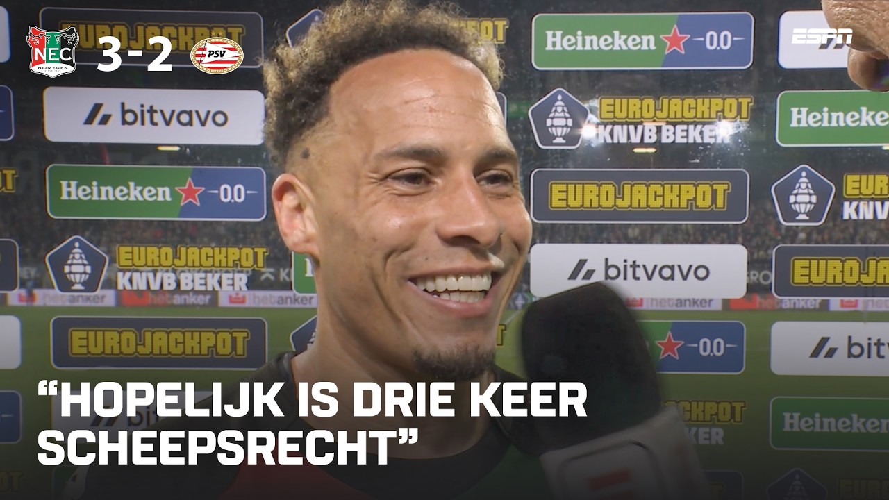 TJARONN CHERY kan niet wachten om naar DE KUIP te gaan 🤩🏟️ | Interview