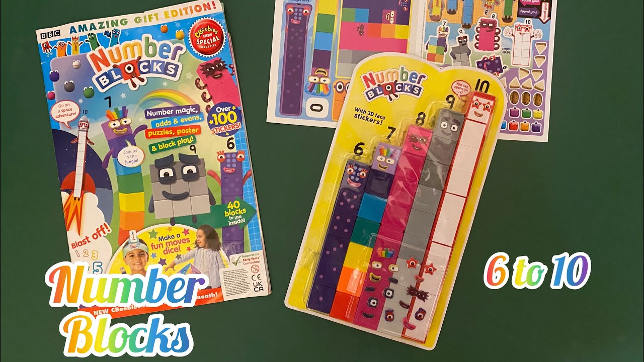 Number blocks 6 - 10 issue 148