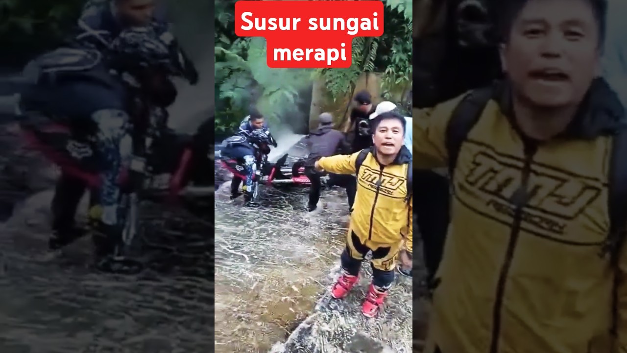 Trek sungai #trabas #trail