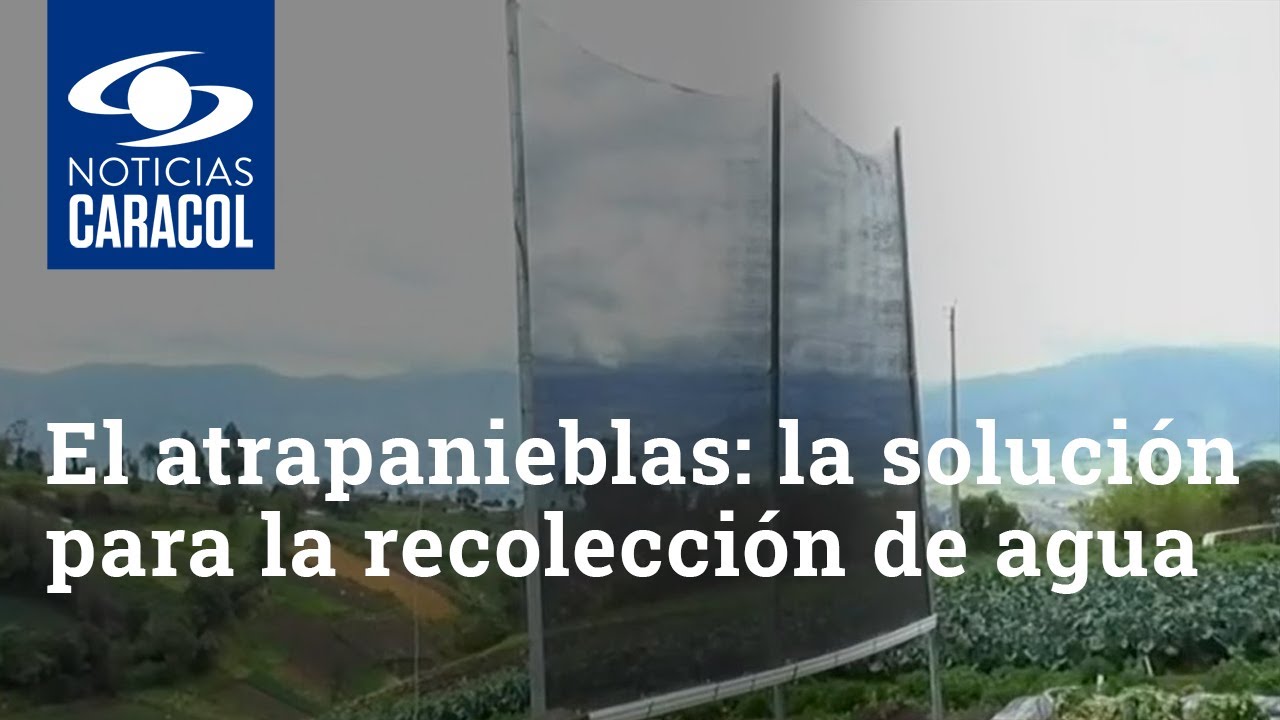 El atrapanieblas: la solución para la recolección de agua de los campesinos en Pasto
