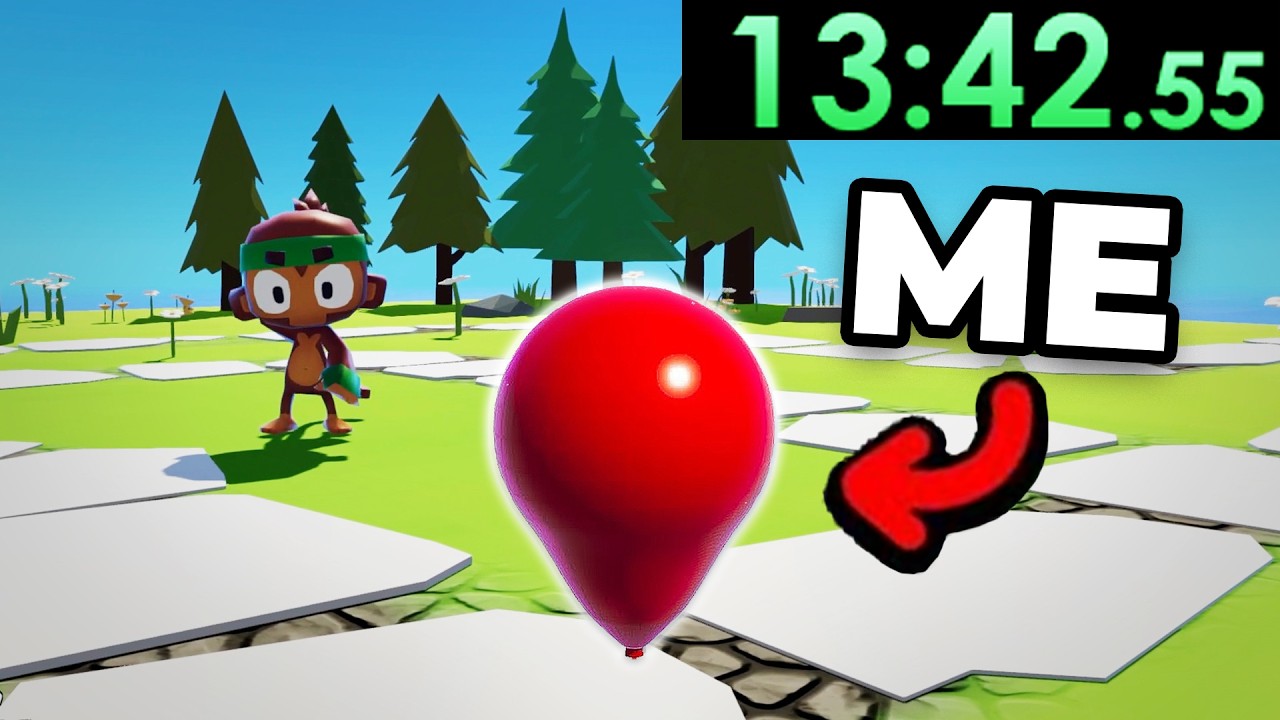 Speedrunning Bloons Tower Defense, but YOU'RE the Bloon